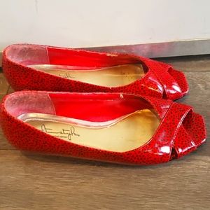 Wedge Flats Open Toe